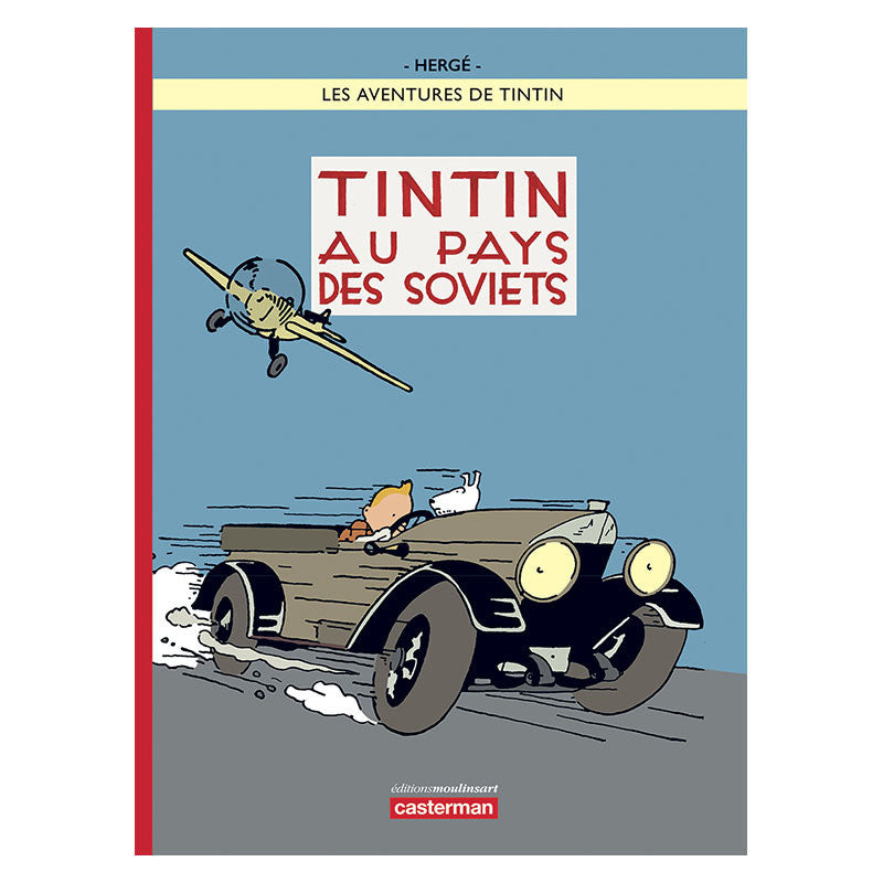 Tintin Au Pays Des Soviets Colour Hardback Book