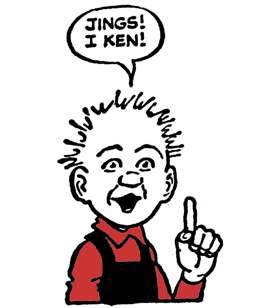 Oor Wullie Jings! I Ken! Card