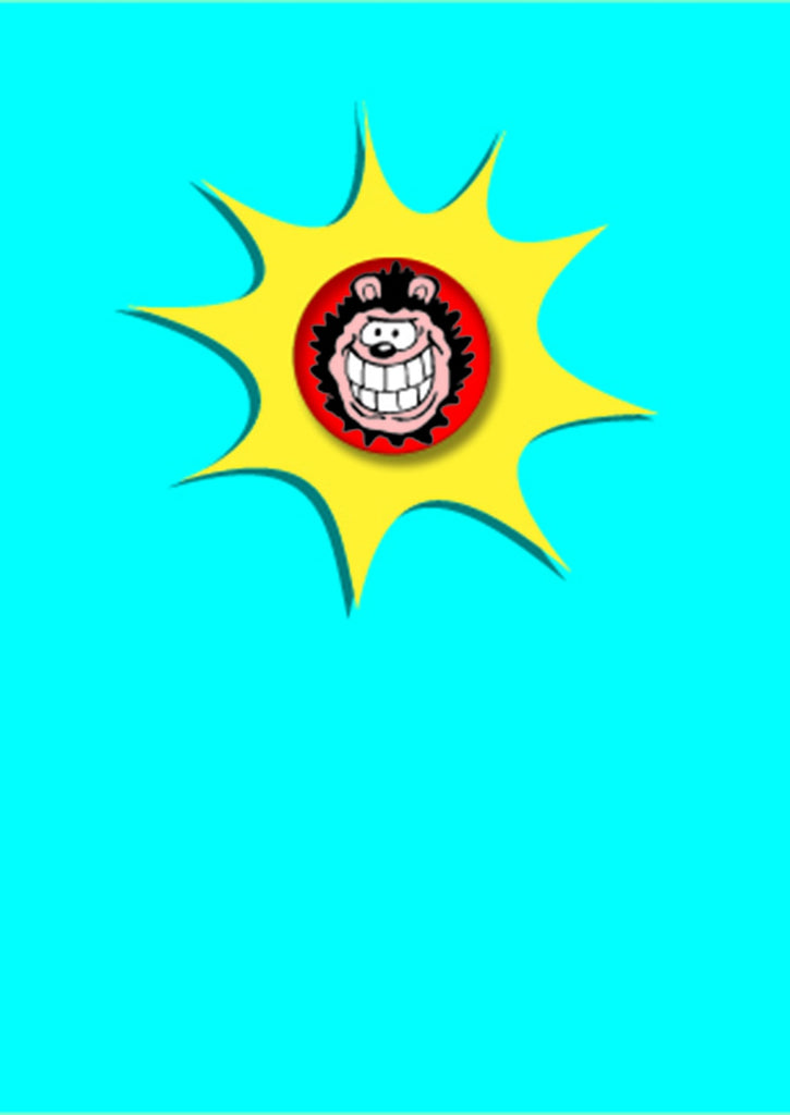 Gnasher Badge Card