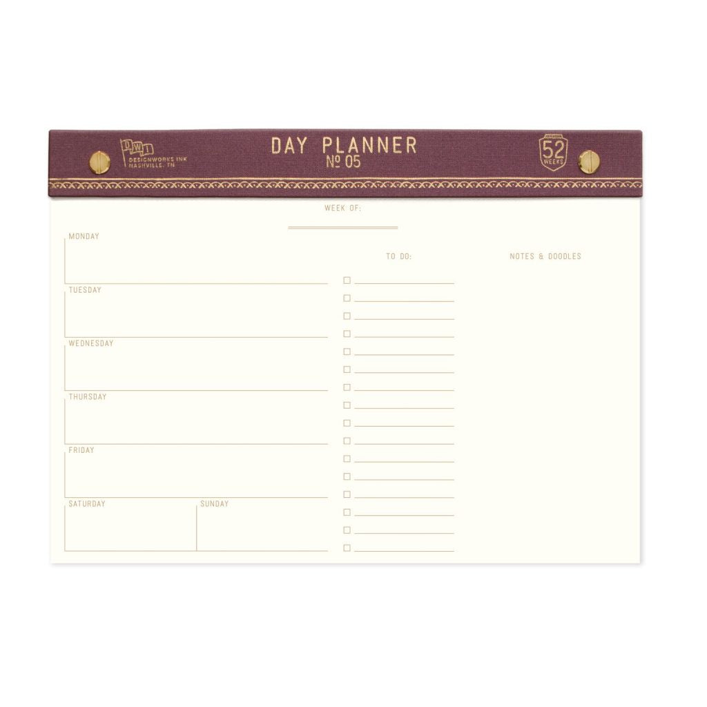 Eggplant Weekly Planner