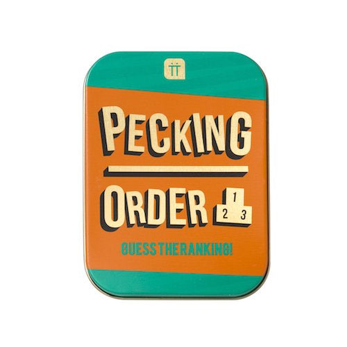 Pecking Order Tin