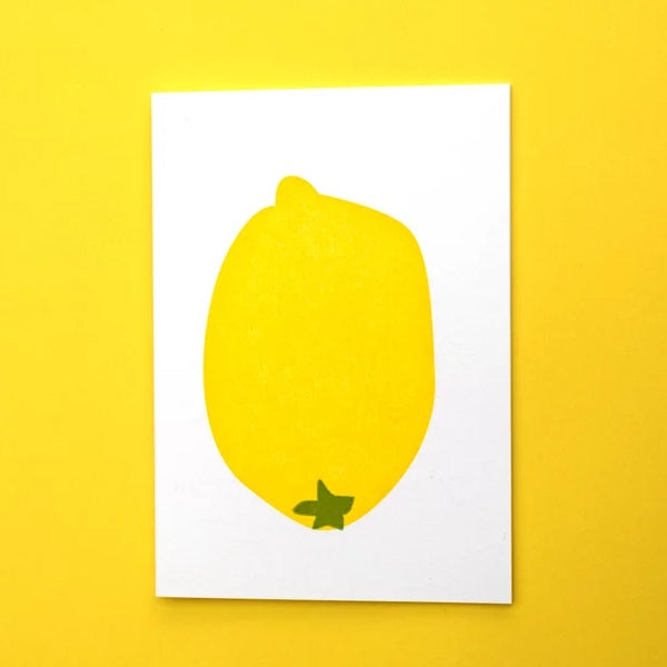 Lemon Card