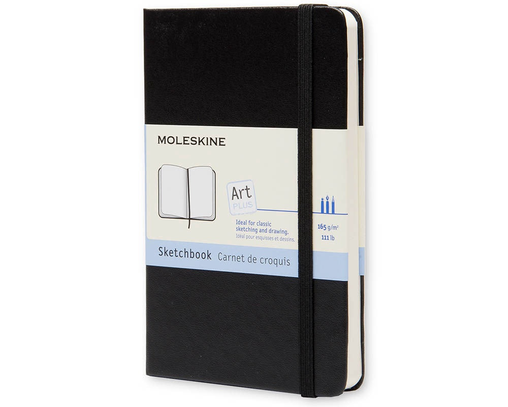 Moleskine Art Plus Pocket Sketchbook Black
