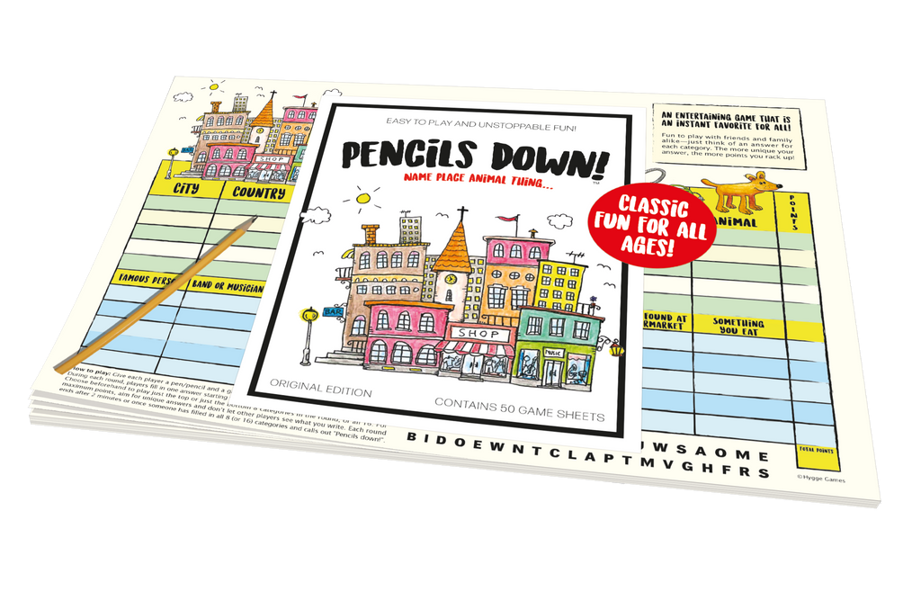 Pencils Down! Game