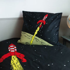 Tintin Single Duvet Set Rocket