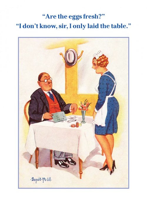 Laid The Table Card