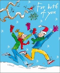 Quentin Blake For Both Of You Christmas Card