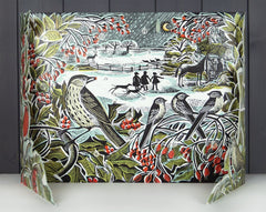 Holly Hedge Advent Calendar by Angela Harding