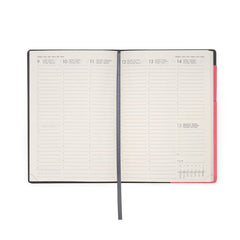 2022 Medium  Weekly Diary 12 Month  - Neon Coral