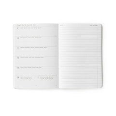 2022 Medium Weekly Diary With Notebook - Inspired by Simplicity