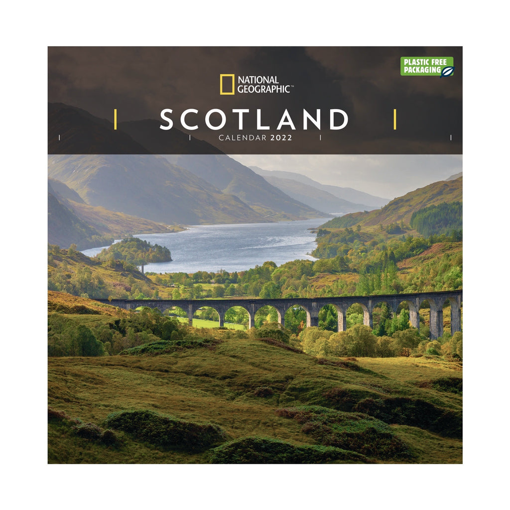 2022 National Geographic Scotland Wall Calendar