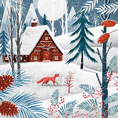 Christmas Cabin Charity Card Pack