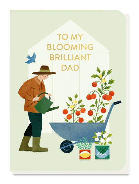 DAD Tomato Garden Seed Card