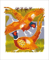 Pheasants Card