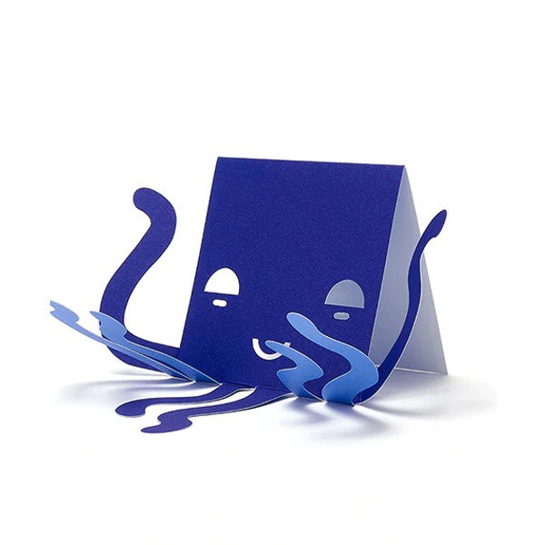 Octopus Die Cut Card
