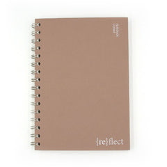 Organic Almond Residue Grande Dotted Notebook