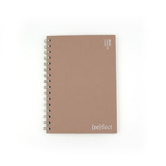Organic Almond Residue Medio Dotted Notebook