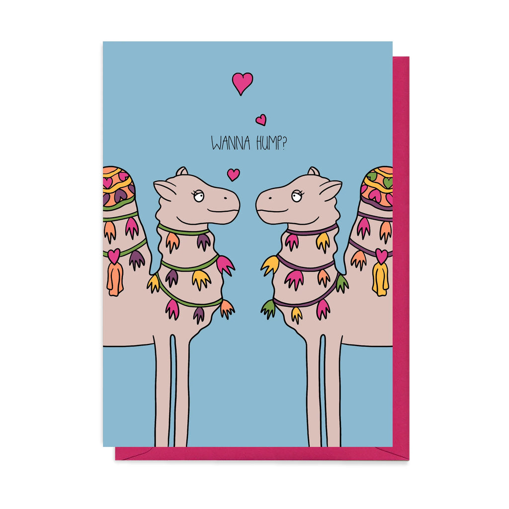 Camel Valentine's Card