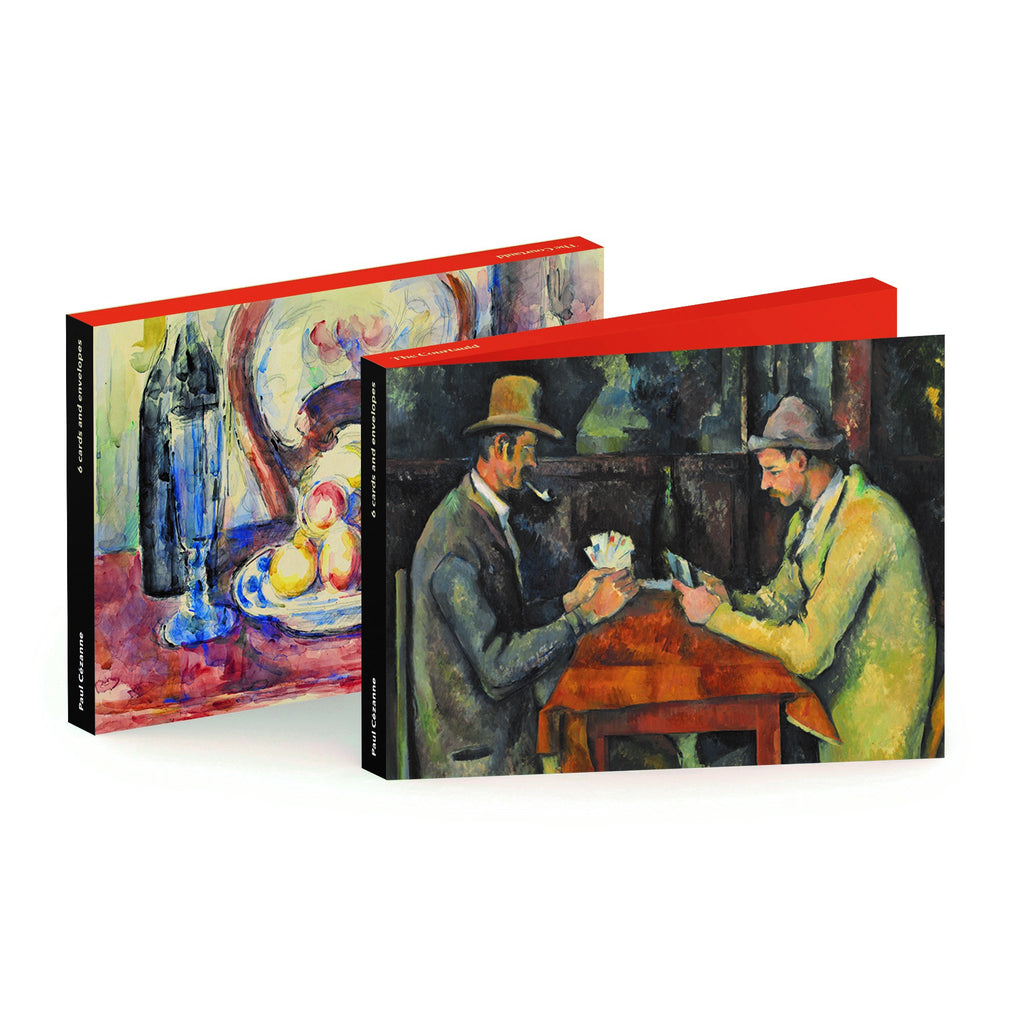 Paul Cezanne The Card Players Set Of 6 Cards