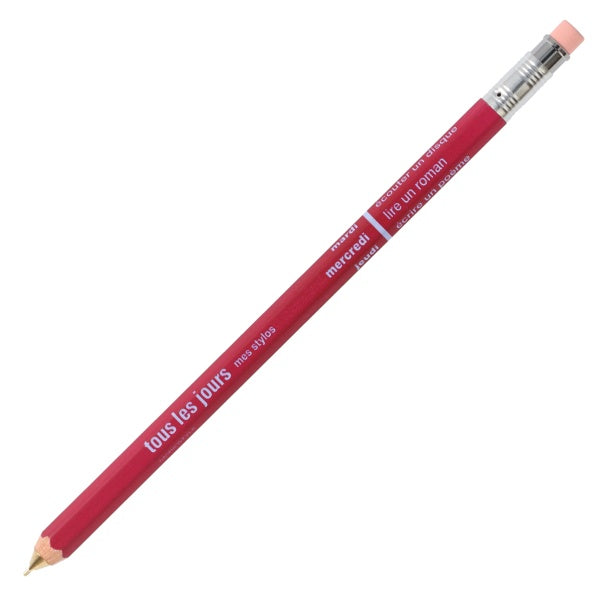 Days Mechanical Pencil Red Wine