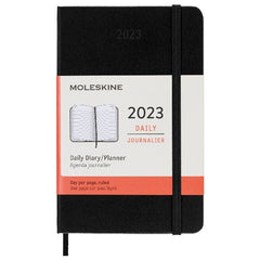 Moleskine 2023 Daily Planner Pocket Hardcover Black