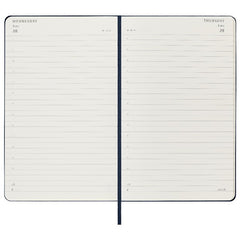 Moleskine 2023 Daily Planner Large Hardcover Sapphire Blue