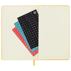 Moleskine 2023 Daily Planner Large Hardcover Orange Yellow