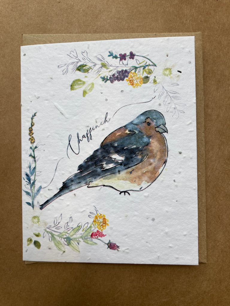 Chaffinch Seed Card