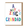 A May Zing Grandad Card