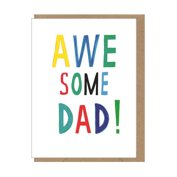 Awesome Dad Mini Card