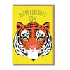 Happy Birthday Son Tiger Card