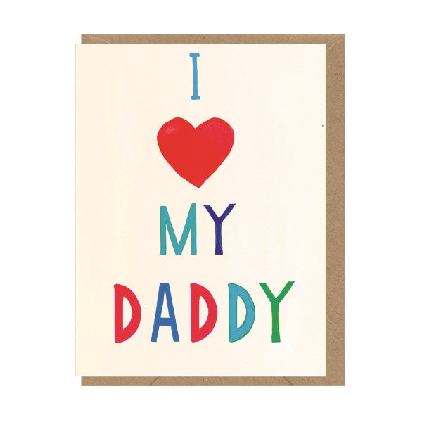 I Heart My Daddy Card