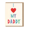 I Heart My Daddy Card