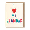 I Heart My Grandad Card