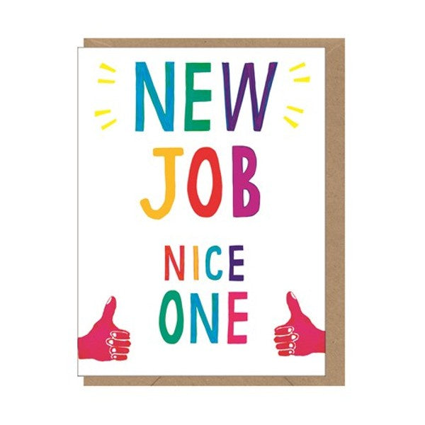 New Job Nice One Card