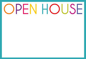 Pack of 8 Open House Invitations