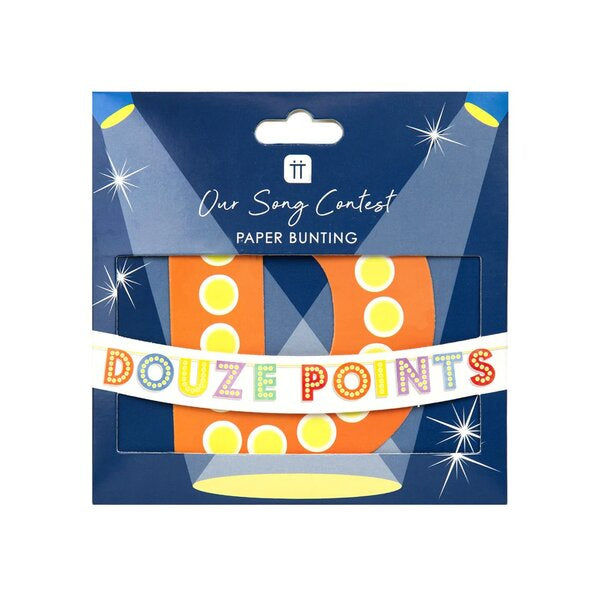 Eurovision Song Contest 'Douze Points' Garland