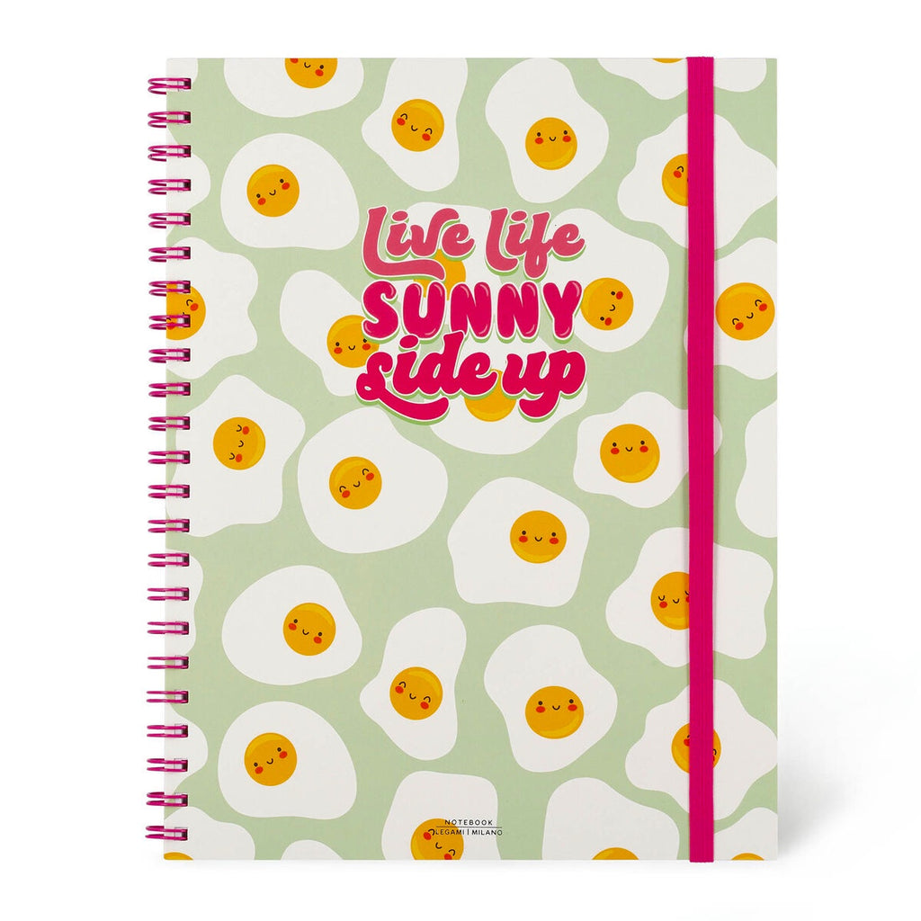 Egg Sunny Side Up 3-in-1 A4 Spiral Bound Notebook