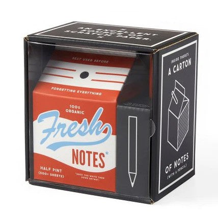 Fresh Notes Milk Carton Note Set