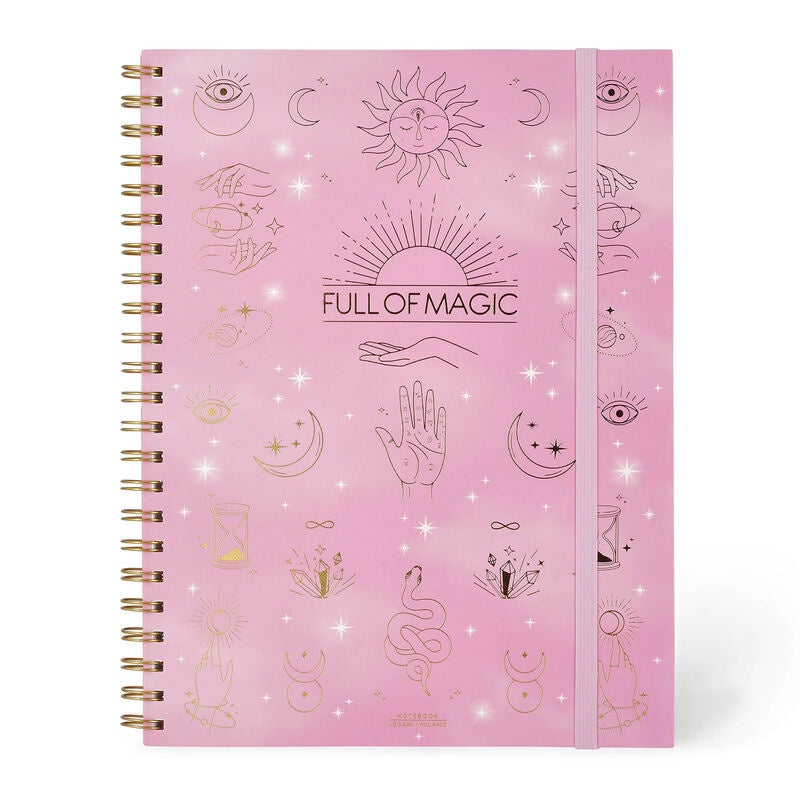 Full of Magic 3-in-1 A4 Spiral Bound Notebook - Paper Tiger