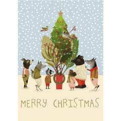Christmas Procession Card