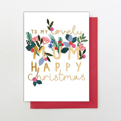 Mum Christmas Foliage Card