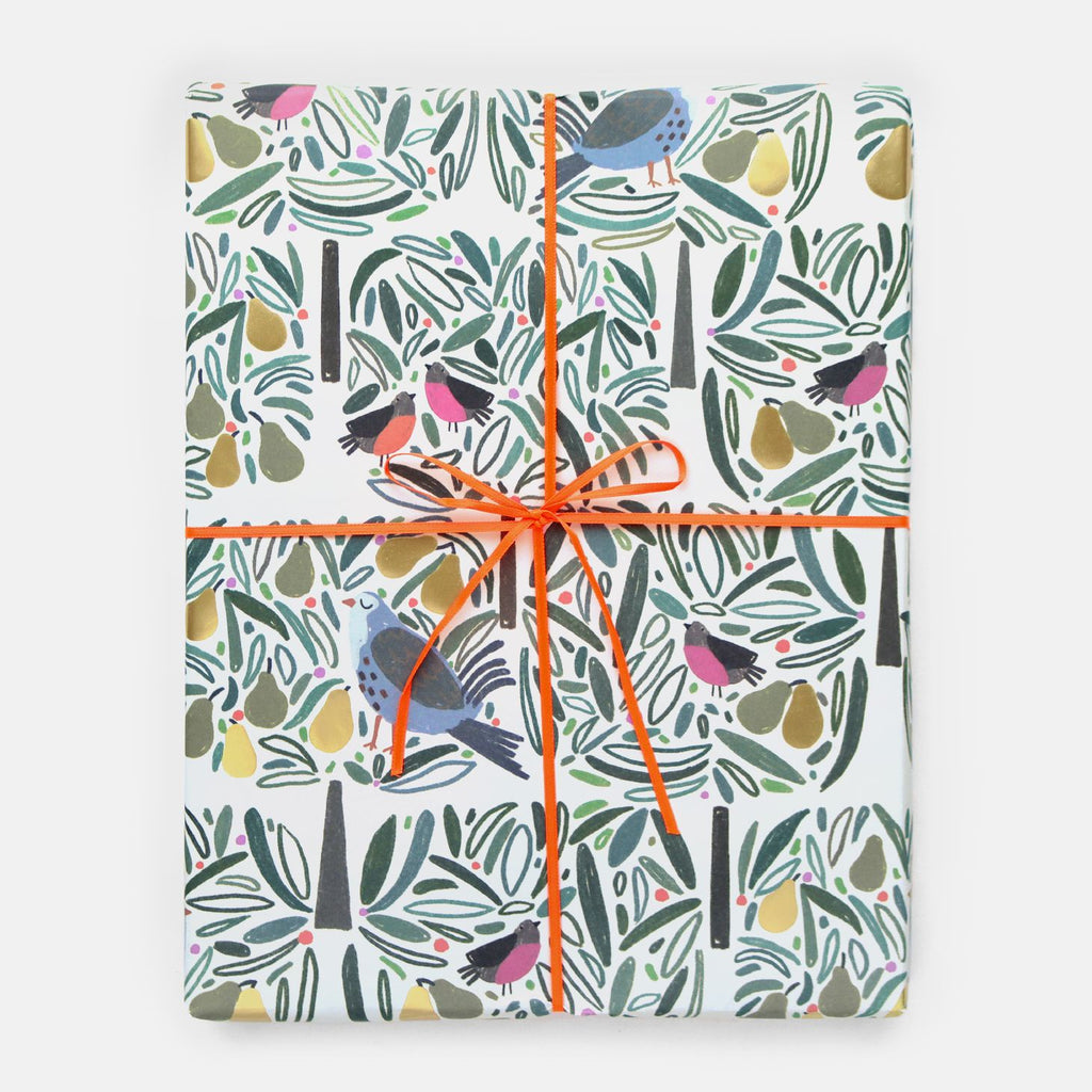 Partridge In A Pear Tree Flat Wrap