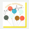 Happy Birthday Grandson Balloon Card
