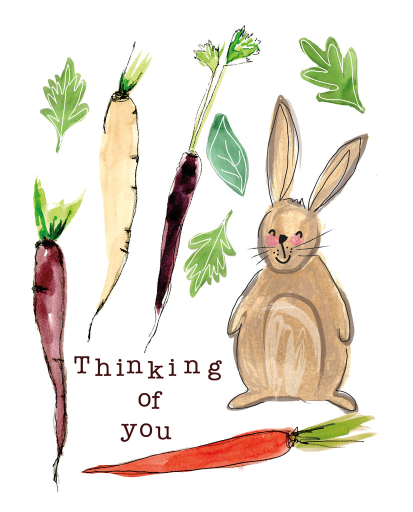 Thinking Of You Hare Seed Card