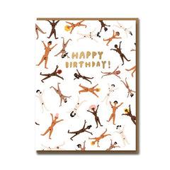 Au Naturel Birthday Card