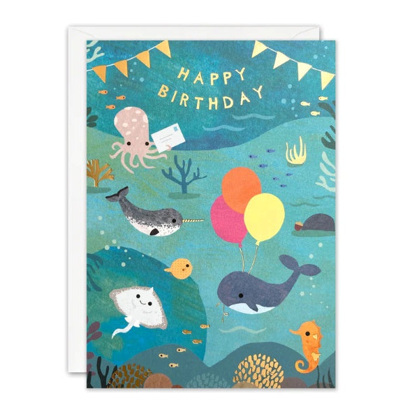 Under the Sea Children's Birthday Card | Paper Tiger