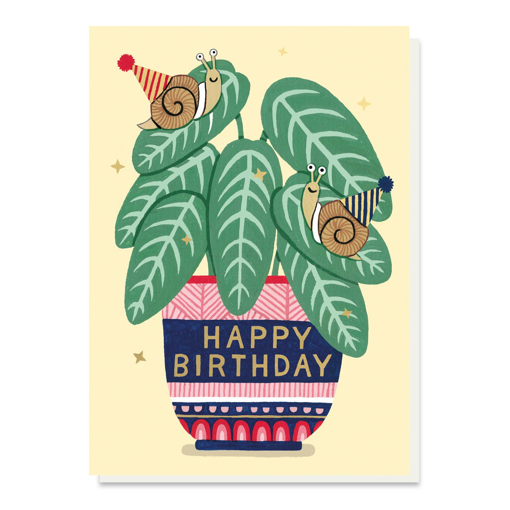 Happy Birthday Snails Card