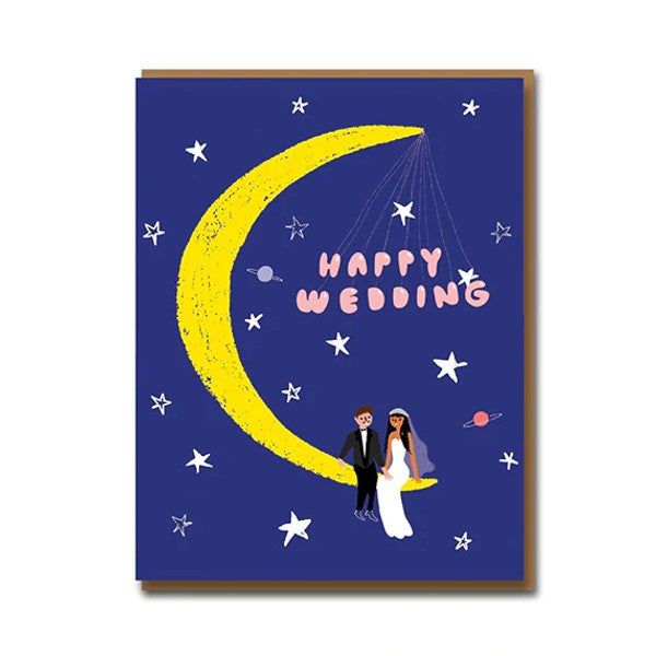 Moonlight Wedding Card