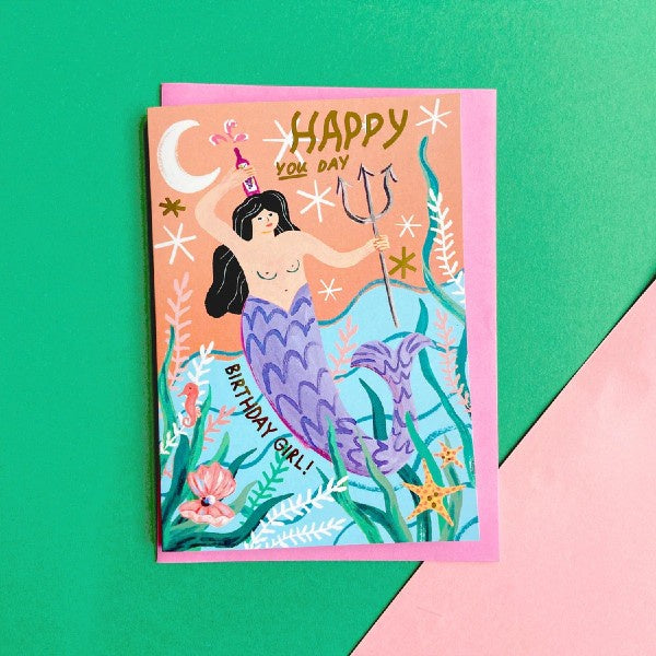 Happy You Day Birthday Girl Card